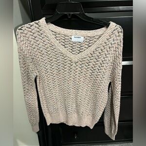 Old navy v neck multicolor sweater.